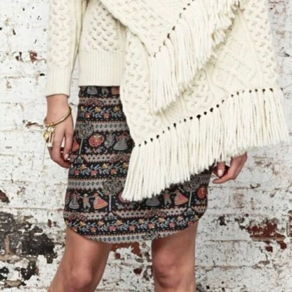 BABYGHOST Grandma Tapestry Revenge Skirt 0/XS - Picture 1 of 16